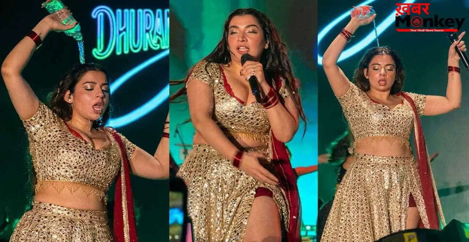 जैस्मीन सैंडलस का लिप-सिंक वीडियो: कॉन्सर्ट में दर्शकों की नाराजगी