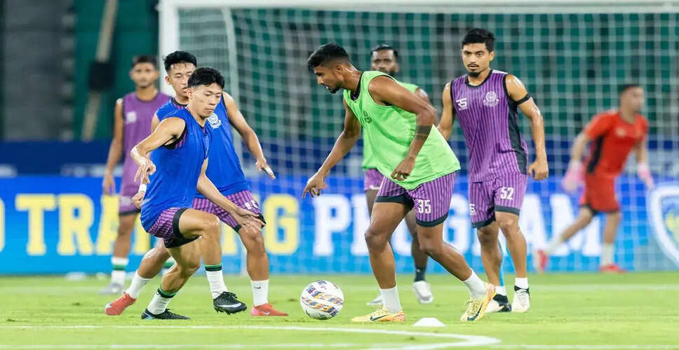 Mohammedan SC और Sporting Club Delhi के बीच महत्वपूर्ण मुकाबला