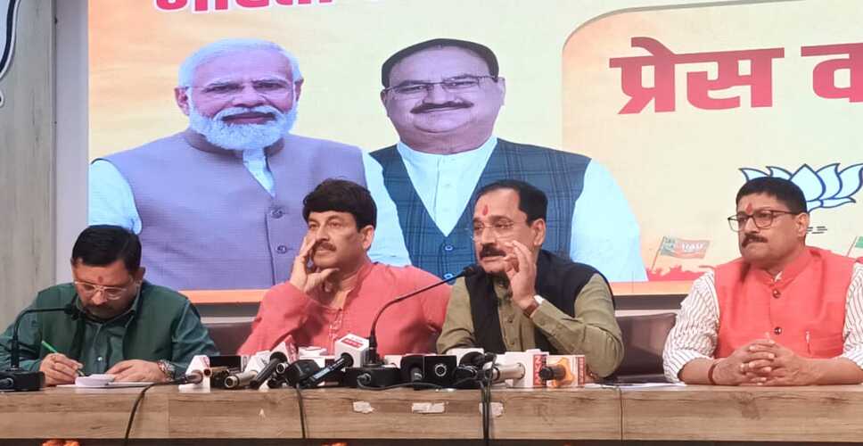 दिल्ली के मतदाताओं से भाजपा का वादा, 2025 में सरकार बनी तो हर्षोल्लास से मनेगी दीपावली और छठ
