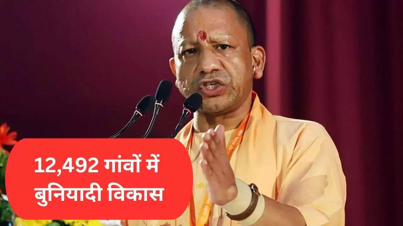 योगी सरकार का नया प्लान: 12,000 गांवों का कायाकल्प