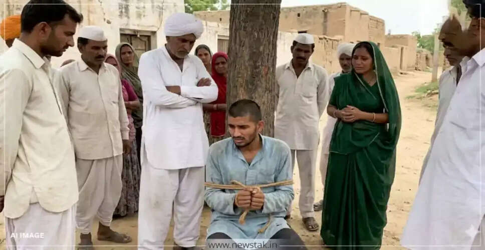 बाड़मेर में प्रेमिका से मिलने आए युवक को ग्रामीणों ने किया बंधक