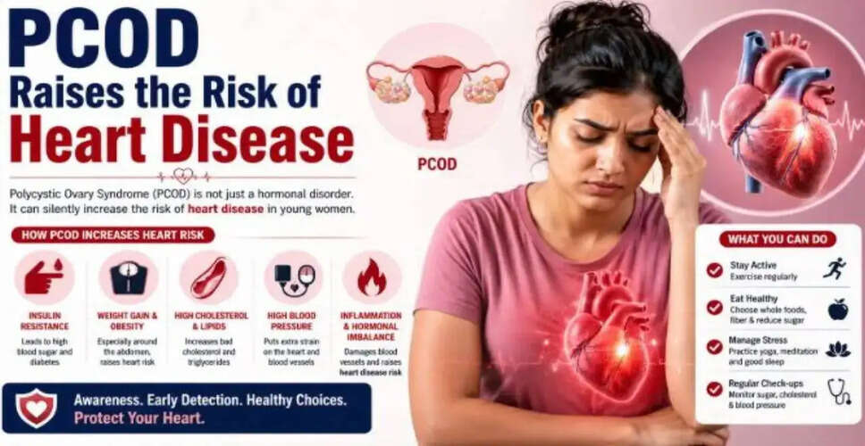 PCOD और हृदय रोग का संबंध: महिलाओं के लिए चेतावनी