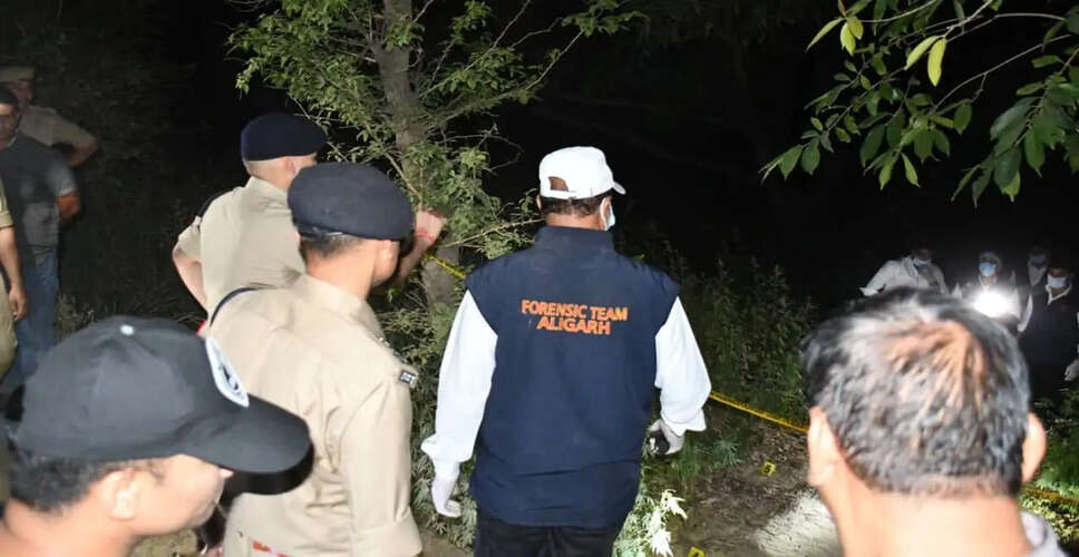 अलीगढ़ में पुलिस ने कुख्यात लुटेरों का एनकाउंटर किया