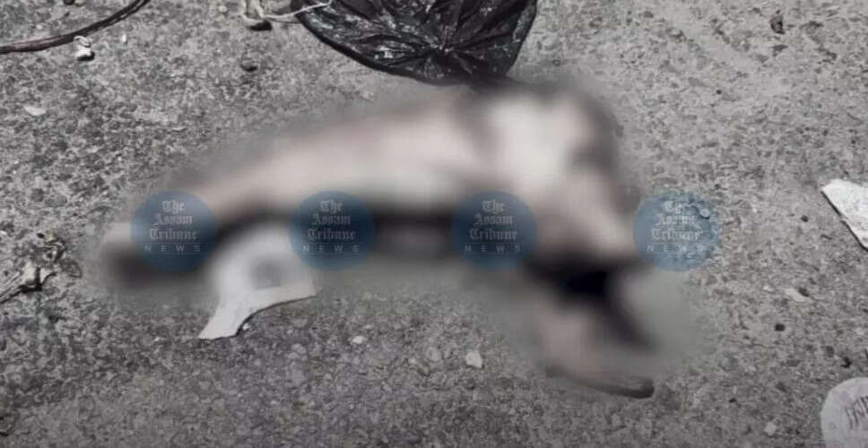 कॉटन यूनिवर्सिटी क्षेत्र में मांस के अवशेष मिलने से तनाव