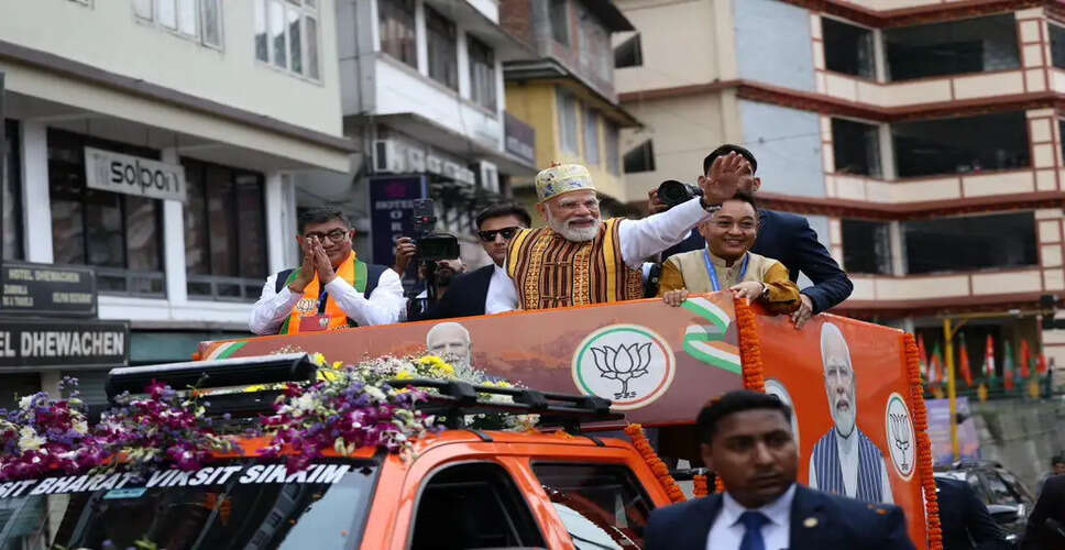 सिक्किम में पीएम मोदी का दौरा: 50 वर्षों की राज्यhood का समापन समारोह