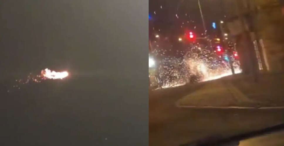 इजराइल में कथित ईरानी बैलिस्टिक मिसाइल का मलबा गिरा