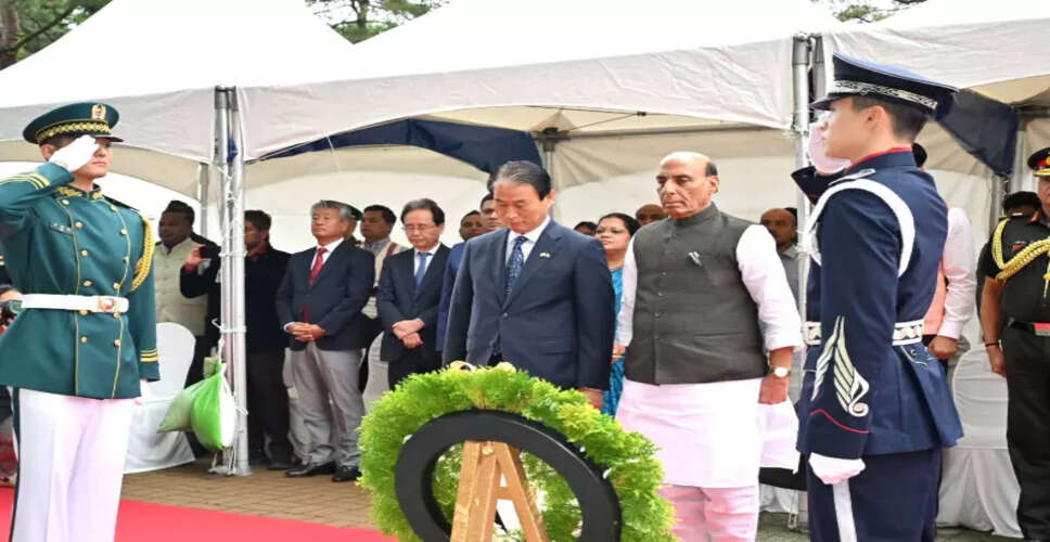 भारत का युद्ध स्मारक दक्षिण कोरिया में उद्घाटन