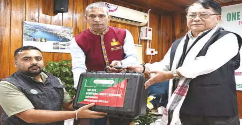 अरुणाचल प्रदेश में वन्यजीव निगरानी के लिए थर्मल ड्रोन तकनीक का शुभारंभ