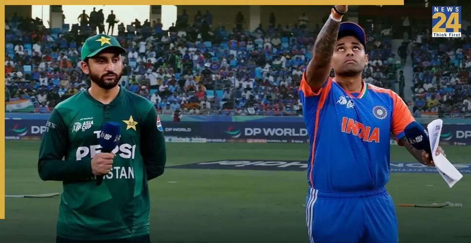 एशिया कप 2025: भारत-पाकिस्तान मैच में सलमान आग़ा का टॉस निर्णय विवादास्पद