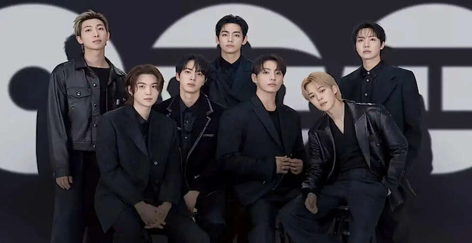 BTS का नया अंतरराष्ट्रीय मील का पत्थर: Emmy पुरस्कारों में नामांकन की संभावना