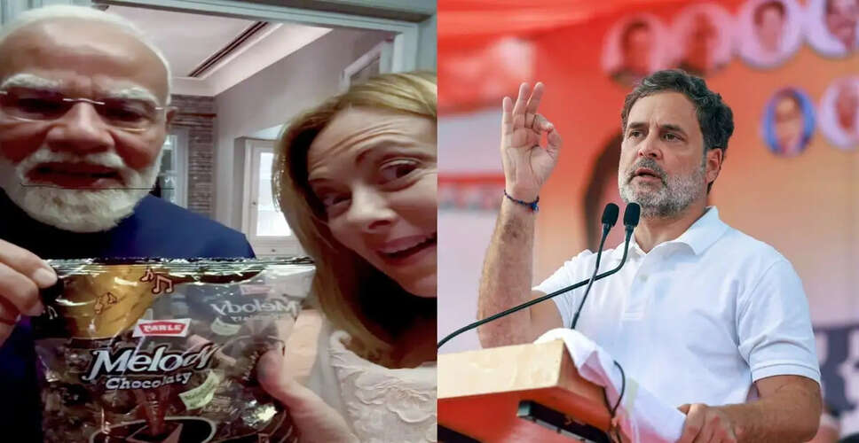 राहुल गांधी ने पीएम मोदी पर साधा निशाना, इटली दौरे का वीडियो हुआ वायरल