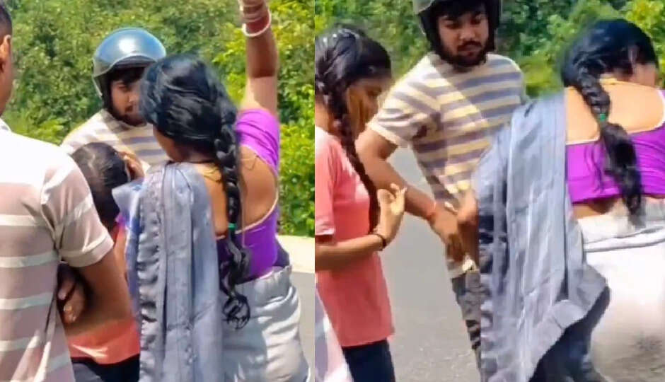 स्कूल से बंक मारने वाली लड़की को मां ने सार्वजनिक रूप से दी सजा, वीडियो हुआ वायरल