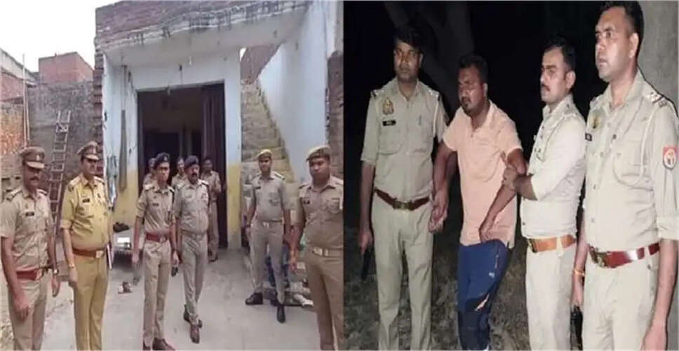 मुजफ्फरनगर में बहन की हत्या के आरोपी की पुलिस मुठभेड़ में गिरफ्तारी