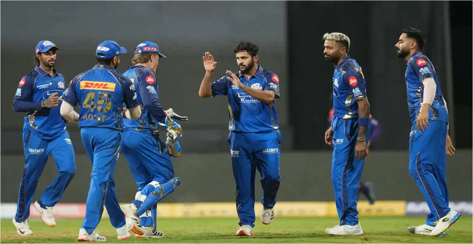 Shardul Thakur की शानदार गेंदबाजी से Mumbai Indians की जीत