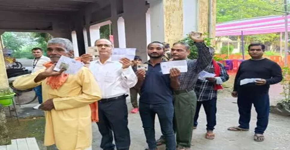 बिहार विधानसभा चुनाव के पहले चरण में 13.3% मतदान दर्ज