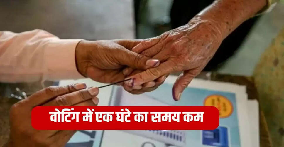 बिहार विधानसभा चुनाव: पहले चरण के मतदान में समय में कमी