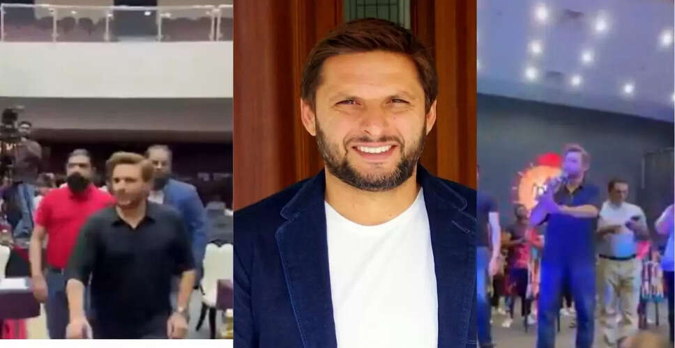 Kerala Community's Controversial Welcome for Shahid Afridi in Dubai After Pahalgam Attack
