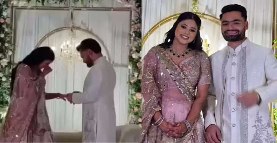 रिंकू सिंह और प्रिया सरोज की सगाई समारोह में धूमधाम