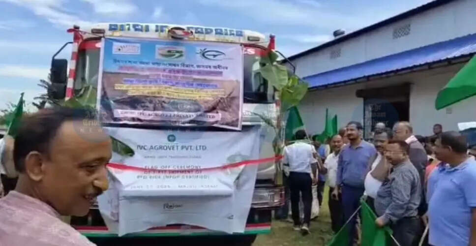 माजुली के जैविक लाल बाओ चावल का पहला निर्यात शुरू