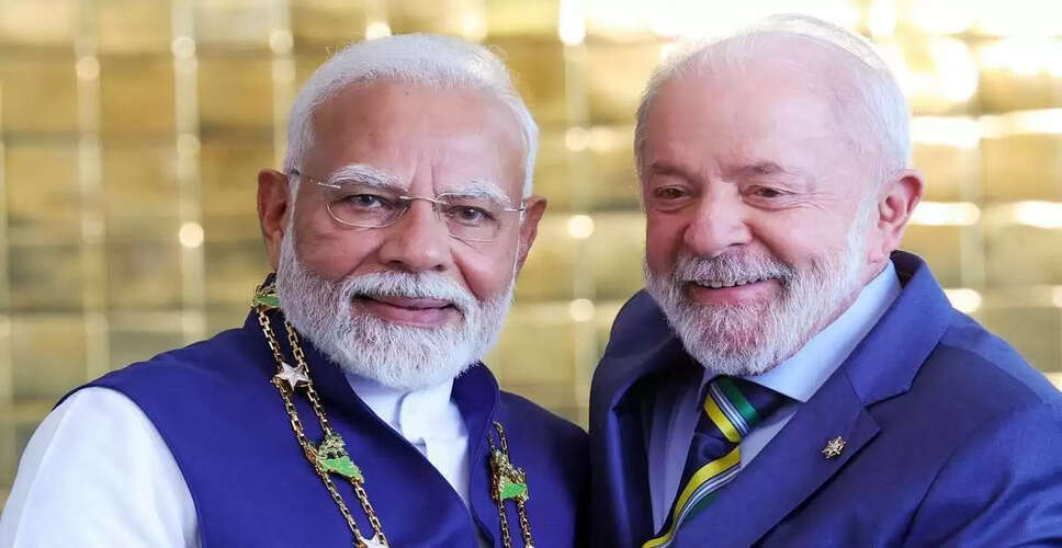 मोदी और ब्राजील के राष्ट्रपति लूला के बीच रणनीतिक साझेदारी को मजबूत करने पर चर्चा