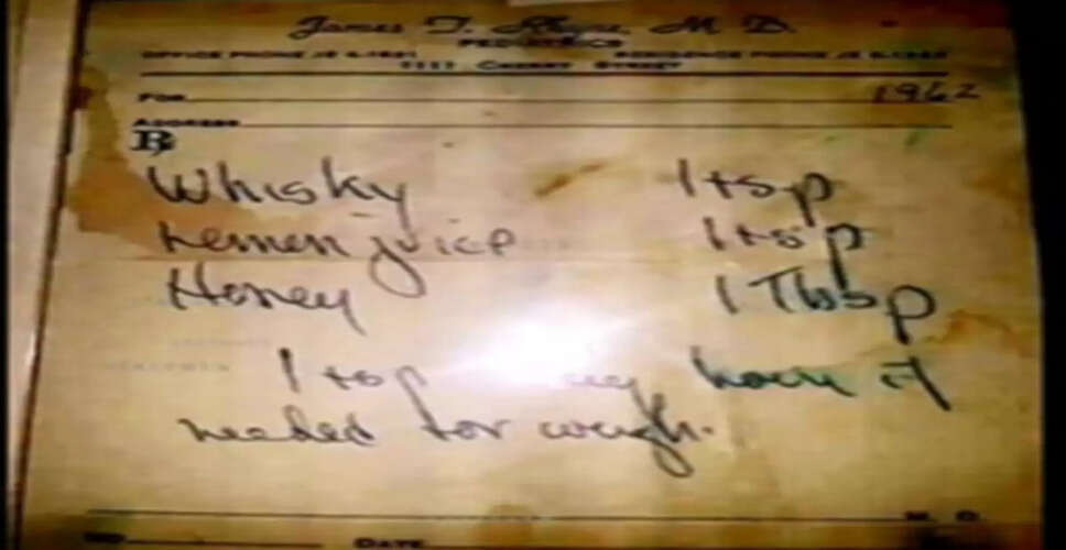 63 साल पुरानी दवा की पर्ची ने सोशल मीडिया पर मचाई धूम