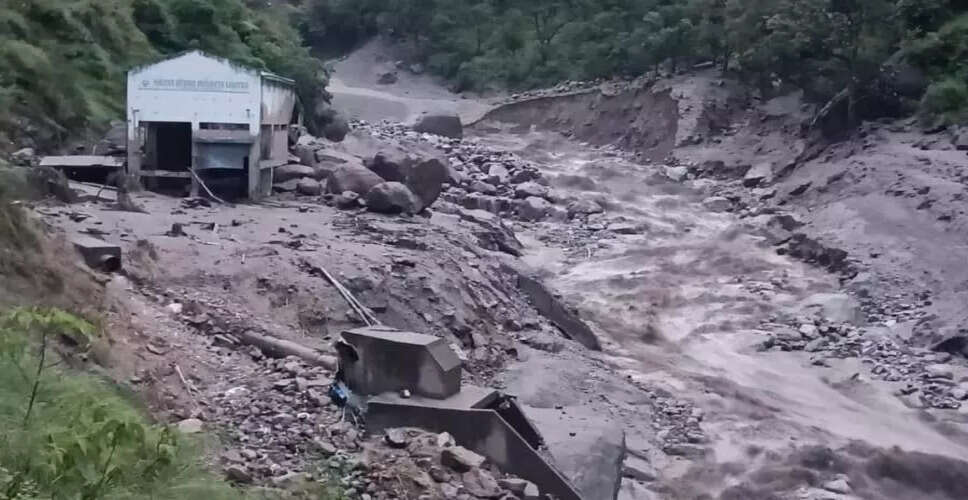 हिमाचल प्रदेश में बाढ़ और भूस्खलन के लिए पूर्वोत्तर राज्यों की सहायता