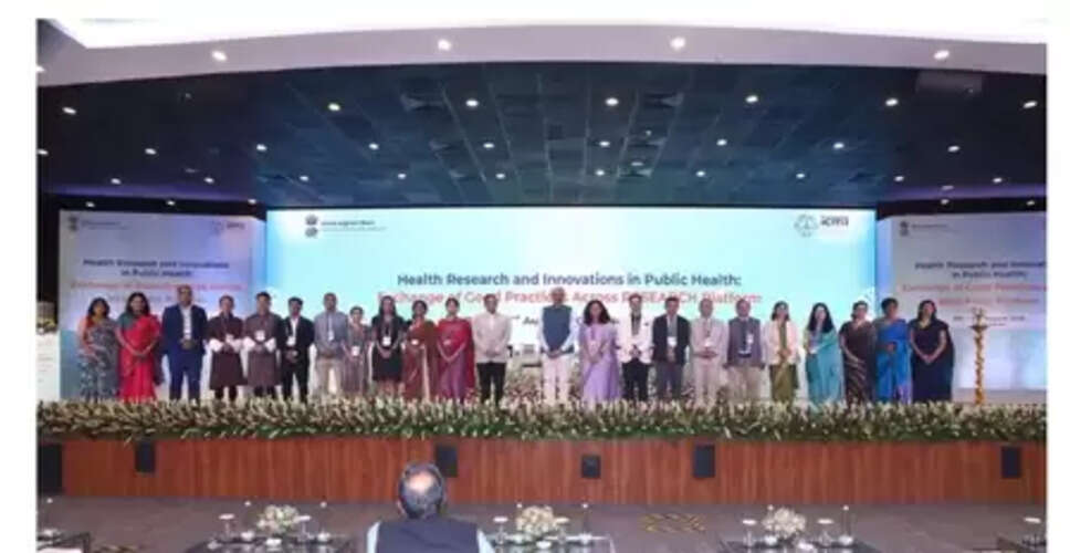 आईसीएमआर : स्वास्थ्य अनुसंधान और नवाचार को बढ़ावा देने के लिए दक्षिण एशियाई देशों को मिलकर काम करना होगा