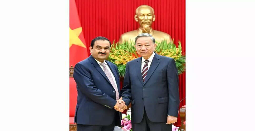 अडानी समूह का वियतनाम में 10 अरब डॉलर का दीर्घकालिक निवेश योजना