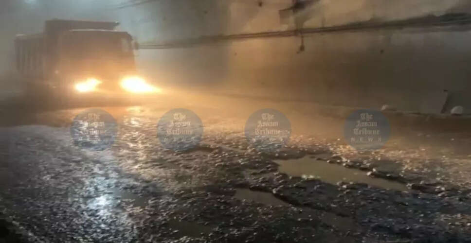 लुमडिंग-सिलचर एनएच-27 पर सुरंग बनी मौत का जाल