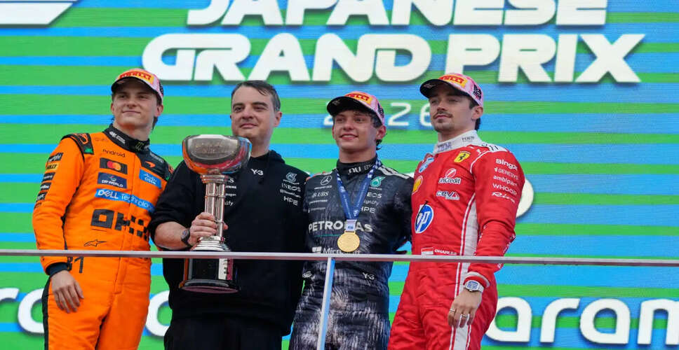 2026 फॉर्मूला 1 सीज़न में पांच सप्ताह का ब्रेक