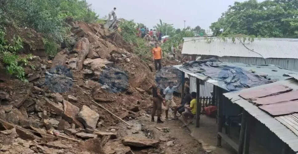 डिमा हसाओ में भूस्खलन से दो की मौत, कई घायल