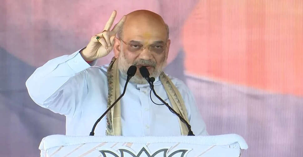 अमित शाह ने कांग्रेस पर घुसपैठियों को संरक्षण देने का आरोप लगाया