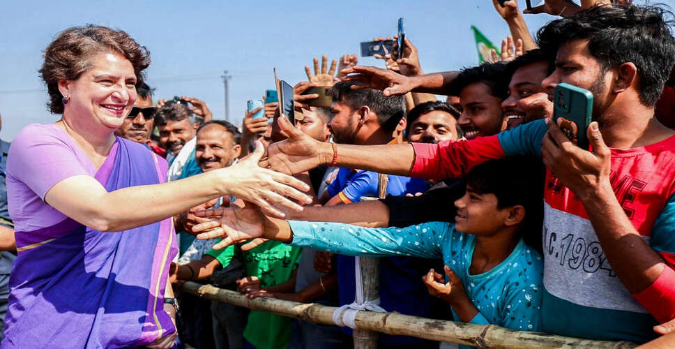 प्रियंका गांधी ने महागठबंधन की लड़ाई को गांधी की नागरिक अधिकारों की लड़ाई से जोड़ा