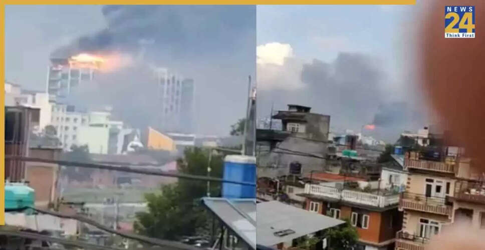 नेपाल में जनरल जेड के नेतृत्व में भ्रष्टाचार विरोधी प्रदर्शन, कांतिपुर टीवी मुख्यालय में आगजनी