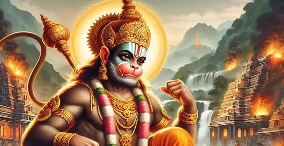 हनुमान जी का लंका दहन: रावण के महल को क्यों छोड़ा?