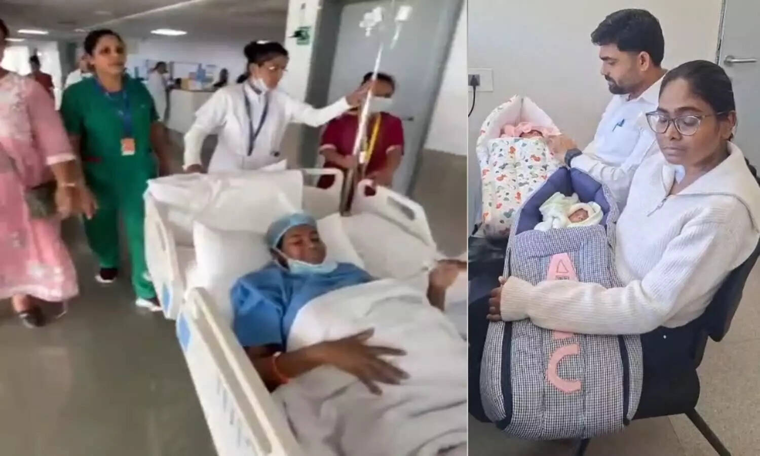 इंदौर में महिला ने गंभीर बीमारी के बावजूद जुड़वा बच्चों को दिया जन्म