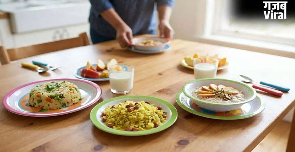 गर्मियों में बच्चों के लिए हेल्दी नाश्ते के बेहतरीन विकल्प