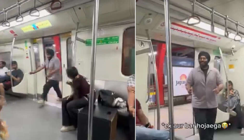 दिल्ली मेट्रो में युवक की लुकाछिपी ने बढ़ाई बहस, सोशल मीडिया पर प्रतिक्रियाएं