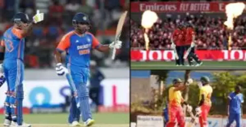 T20I में शीर्ष 5 उच्चतम स्कोर: जिम्बाब्वे का अद्भुत प्रदर्शन