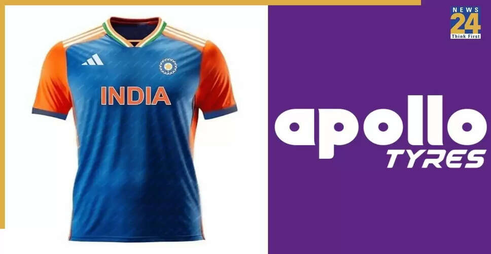 एपोलो टायर्स बनी भारतीय क्रिकेट टीम की नई जर्सी स्पॉन्सर, 2027 तक का ऐतिहासिक सौदा