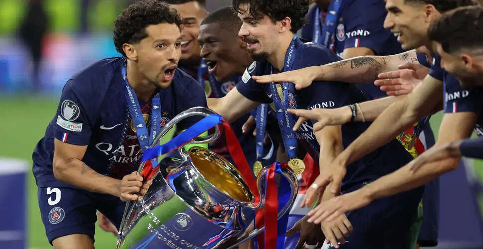 पेरिस में PSG प्रशंसकों की जश्न मनाने के दौरान 130 से अधिक गिरफ्तार