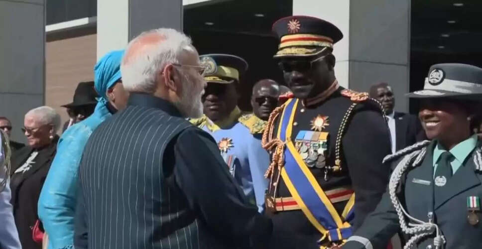 प्रधानमंत्री मोदी की नामीबिया यात्रा: ऐतिहासिक स्वागत और द्विपक्षीय संबंधों की मजबूती