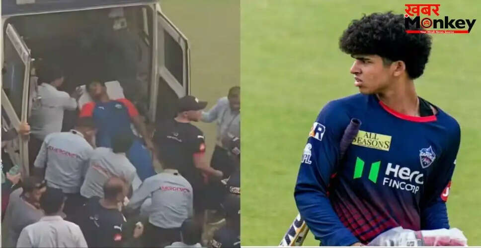 दिल्ली कैपिटल्स के युवा खिलाड़ी साहिल परख का आईपीएल डेब्यू