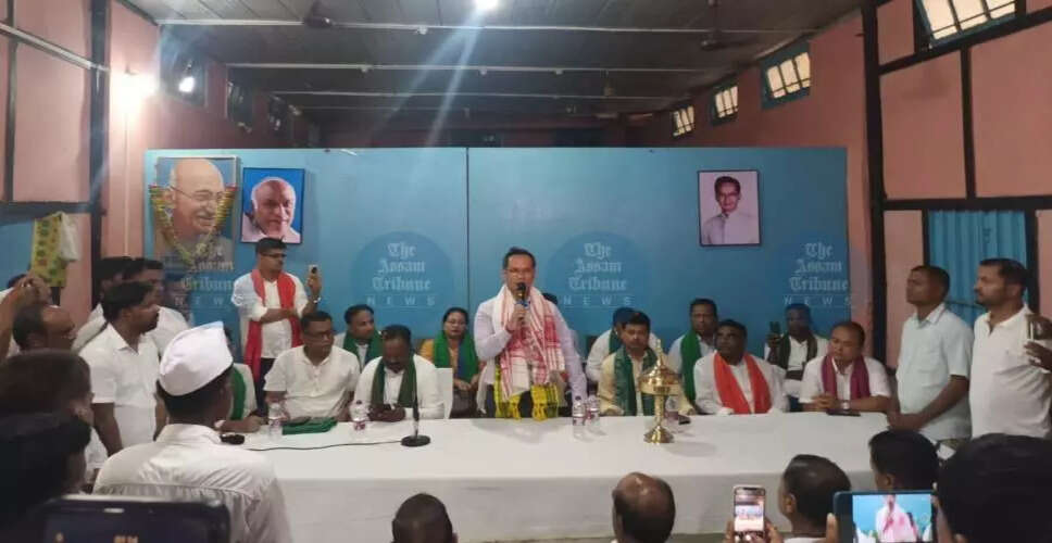 गौराेंव गोगोई ने भाजपा पर भूमि अधिकारों के हनन का आरोप लगाया