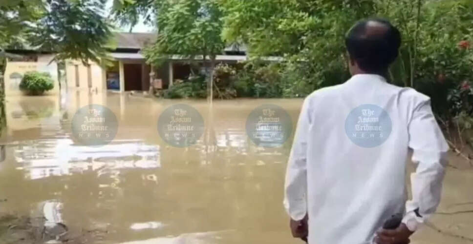 जोरहाट में बाढ़ से प्रभावित गांवों की स्थिति गंभीर