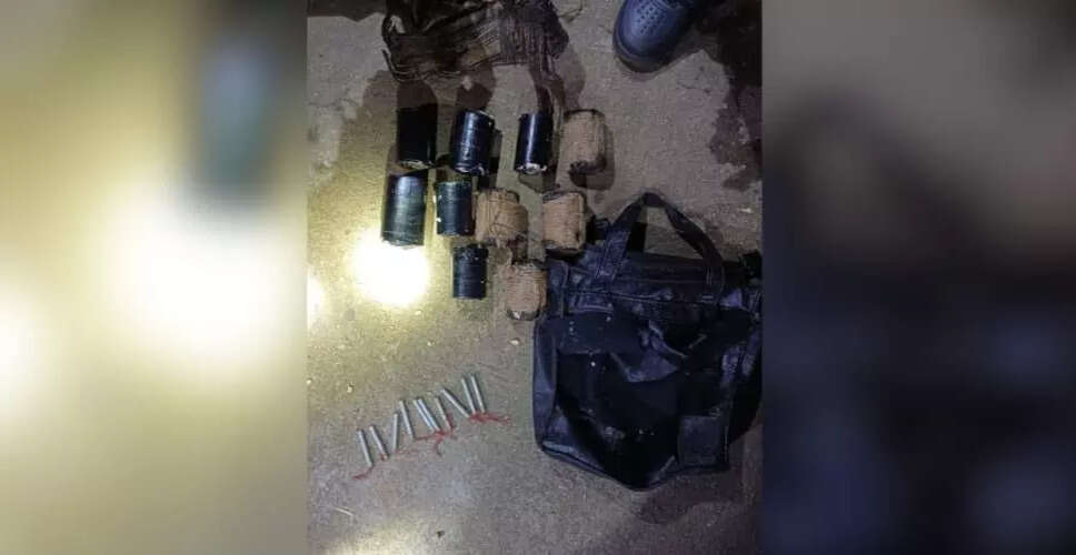 मेघालय में विस्फोटक उपकरण का पता चला, सुरक्षा बलों ने किया निष्क्रिय