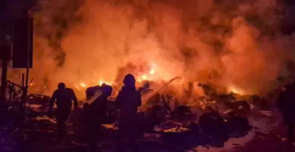 दिल्ली-मुंबई एक्सप्रेसवे पर भीषण हादसा, पांच लोगों की जलकर मौत