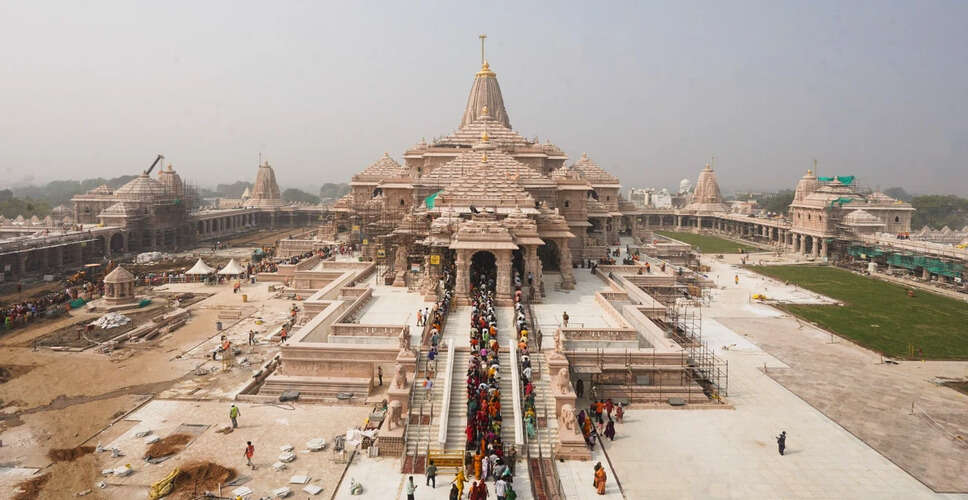 अयोध्या में राम मंदिर के पास नई सुरक्षा सुविधाओं का निर्माण पूरा