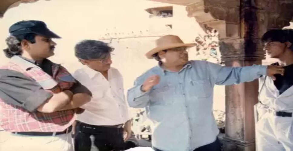 'परदेस' की यादों में खोए सुभाष घई, शेयर की शूटिंग की तस्वीर
