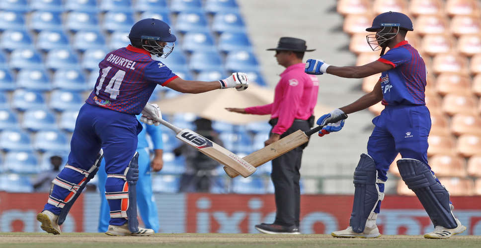 एशिया कप : नेपाल ने भारत को दिया 231 रन का लक्ष्य